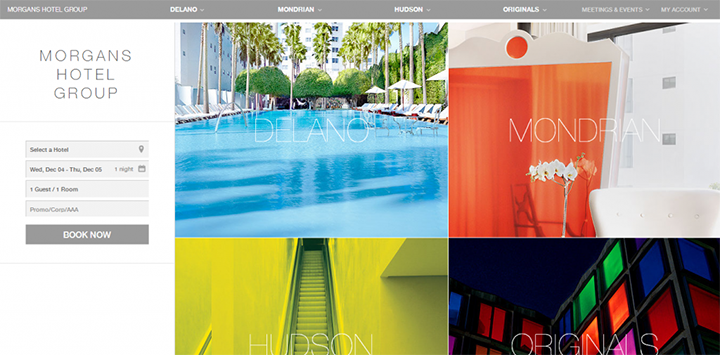 Mẫu website khách sạn đẹp 2