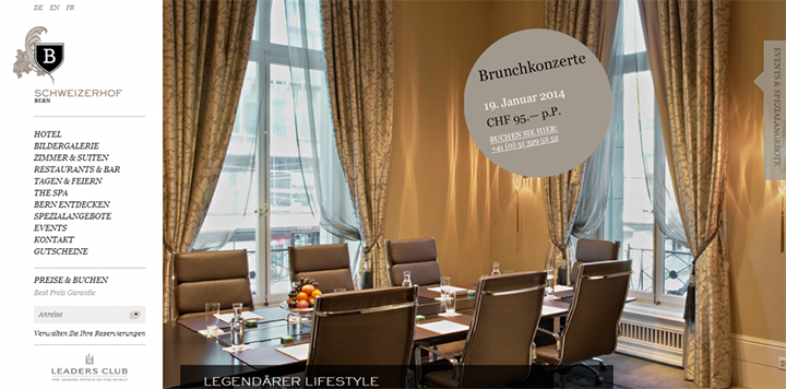 Mẫu website khách sạn đẹp