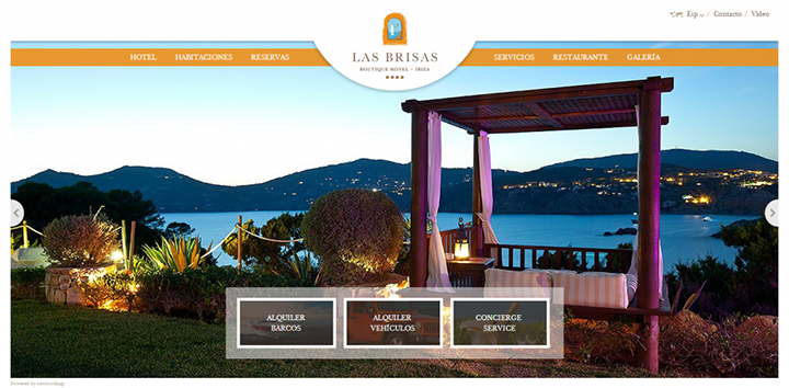 Mẫu website khách sạn đẹp