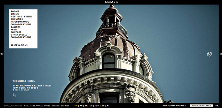 Mẫu website khách sạn đẹp