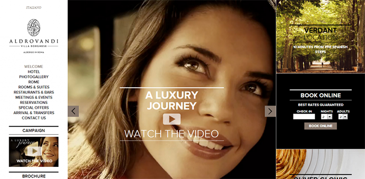 Mẫu website khách sạn đẹp