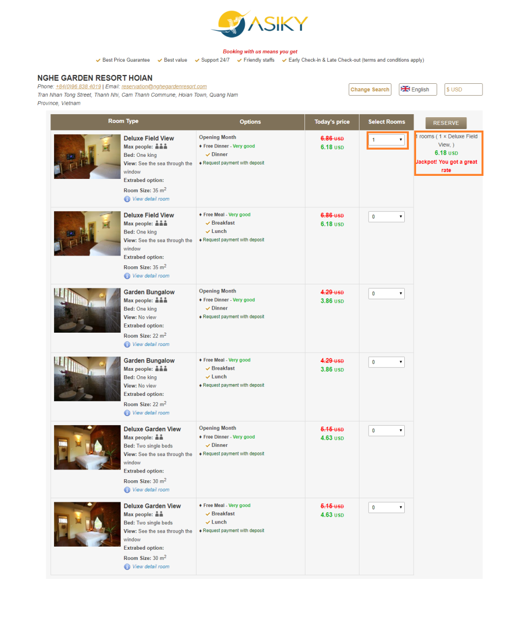 Phương thức hoạt động của Booking Engine