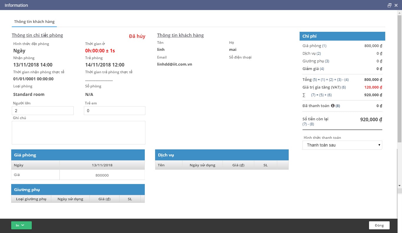 Phương thức hoạt động của Booking Engine