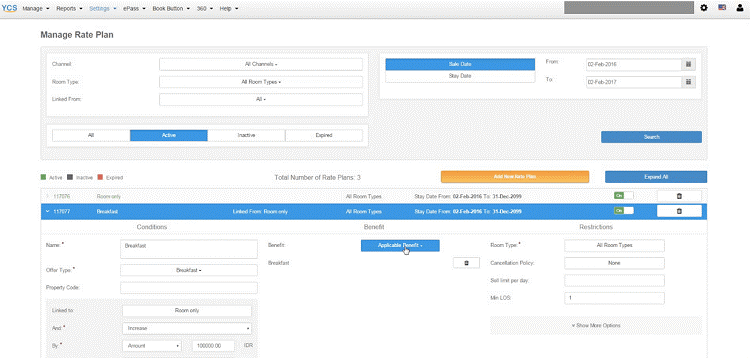 Giá cả là thông tin cần thiết để hiển thị