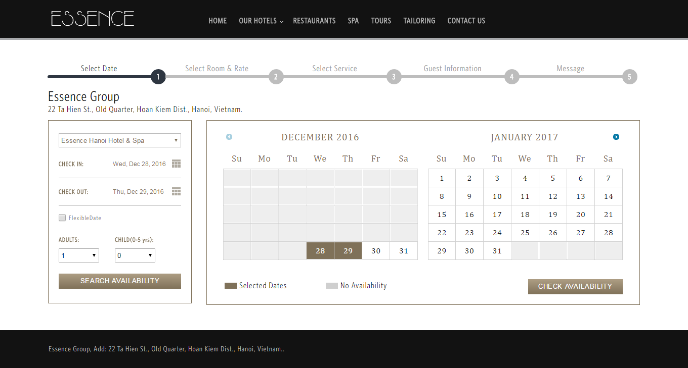 Xu hướng đặt phòng trực tuyến trên website khách sạn