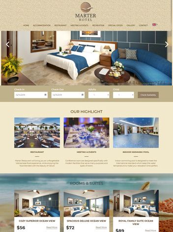 Mẫu 103: Sea Hotel